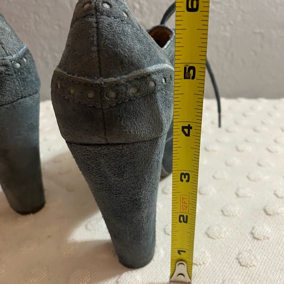 MIZ MOOZ Lance Brown Suede Heeled Booties - Picture 7 of 16